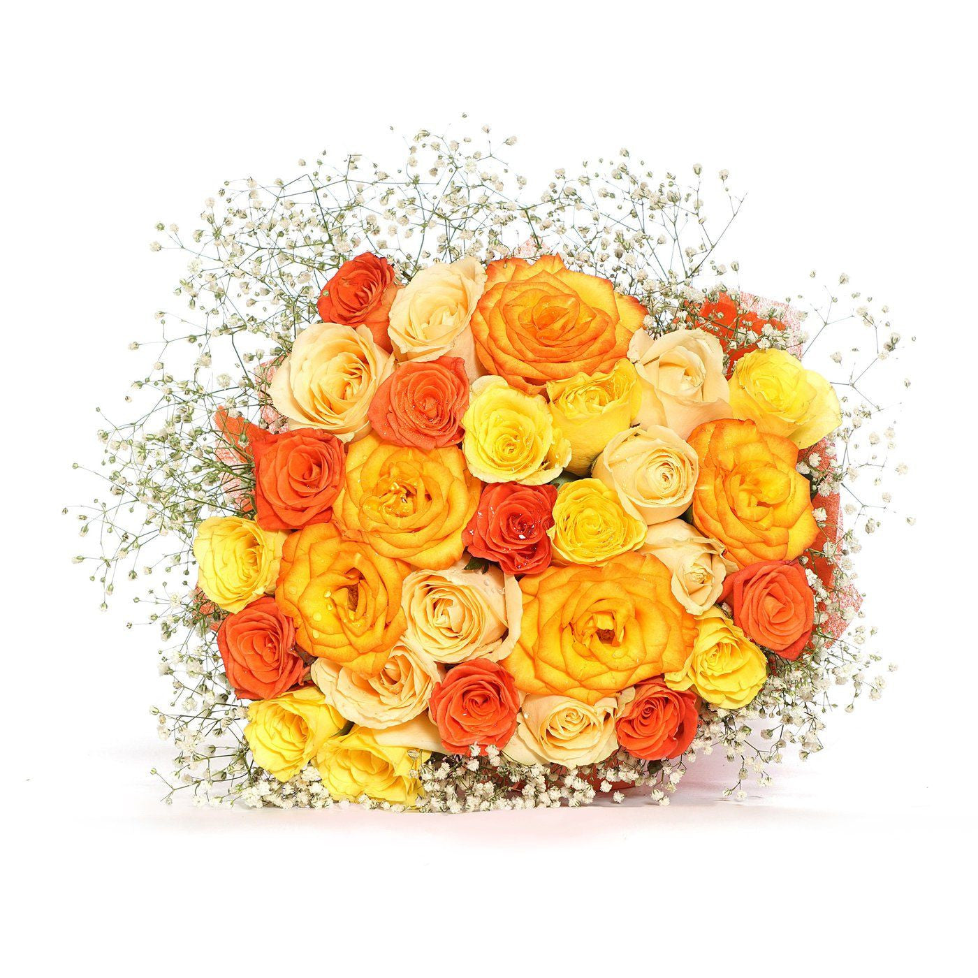 Yellow & Orange Roses