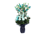 Load image into Gallery viewer, asiatic lilies &amp; carnations in a beautiful vase
